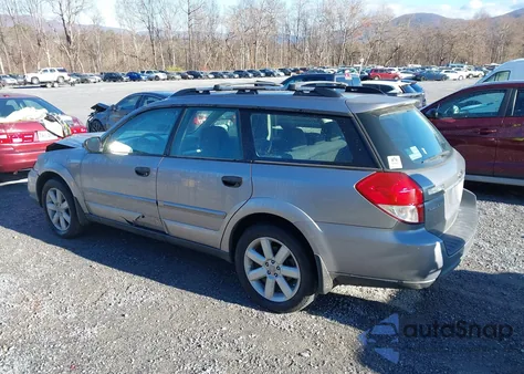 2008 Subaru Outback 2.5I/2.5I L.l. Bean Edition z USA, uszkodzony, nr VIN 4S4BP61CX87360360